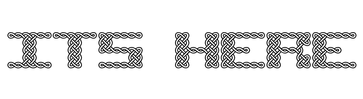 Knot BRK  Free Fonts Download