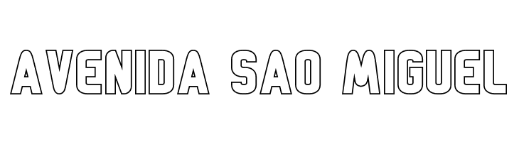 FullBoxOutline Regular  Free Fonts Download