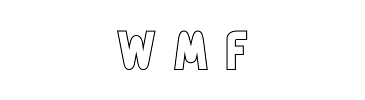 FullBoxOutline Regular  Free Fonts Download