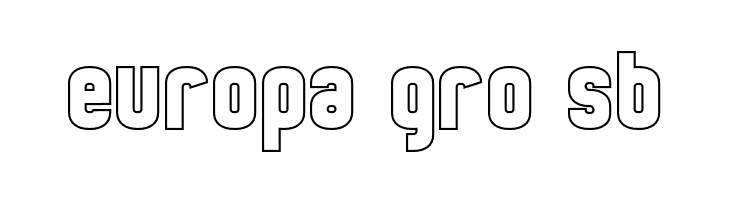 FullBoxOutline Regular  Free Fonts Download