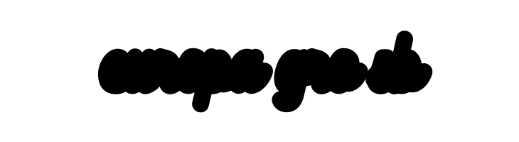 Hellytail Shadow  Free Fonts Download