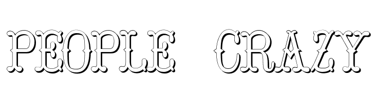 Hoedown Shadow  Free Fonts Download