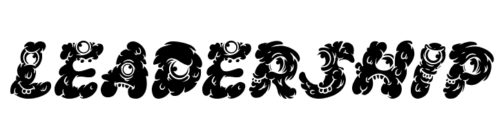 Komo Nout inline  Free Fonts Download