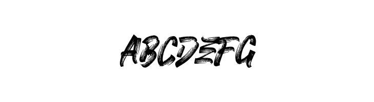 FIGHTER BRUSH  Free Fonts Download