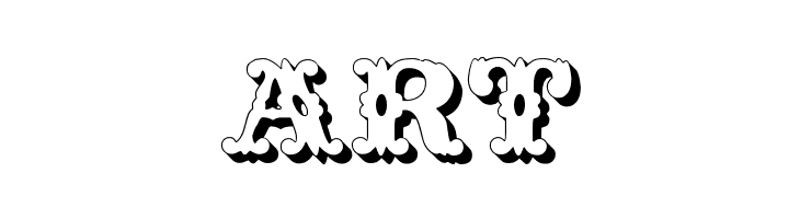 Wild West Shadow  Free Fonts Download