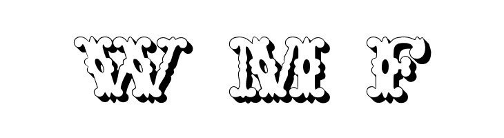 Wild West Shadow  Free Fonts Download