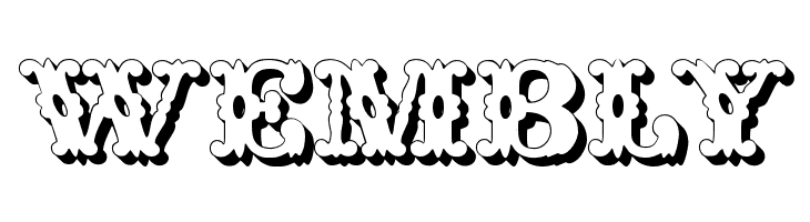 Wild West Shadow  Free Fonts Download