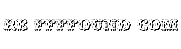 Wild West Shadow  Free Fonts Download