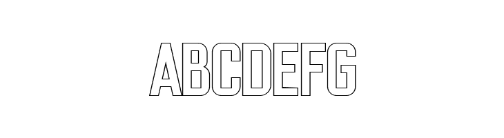 Cheapsman Free Outline Regular  Free Fonts Download