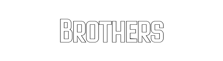 Cheapsman Free Outline Regular  Free Fonts Download