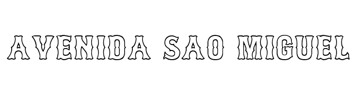 Bosox Outline  Free Fonts Download