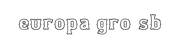 Bosox Outline  Free Fonts Download