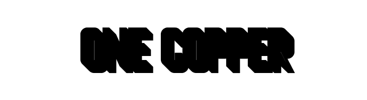 Cheapsman Free Extruded Regular  Free Fonts Download