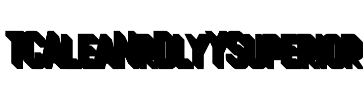 Cheapsman Free Extruded Regular  Free Fonts Download