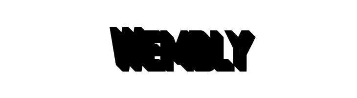 Cheapsman Free Extruded Regular  Free Fonts Download