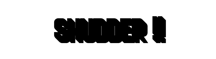 Cheapsman Free Extruded Regular  Free Fonts Download