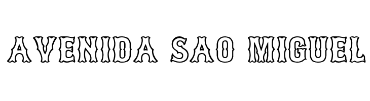 Bosox Outline Heavy  Free Fonts Download