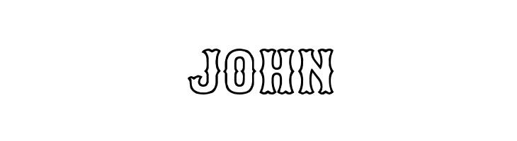 Bosox Outline Heavy  Free Fonts Download