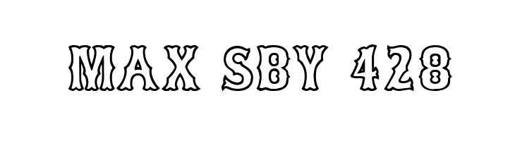 Bosox Outline Heavy  Free Fonts Download