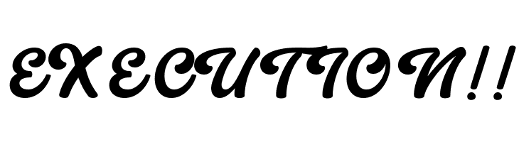 Eunila Script Free Personal Use Regular  Free Fonts Download