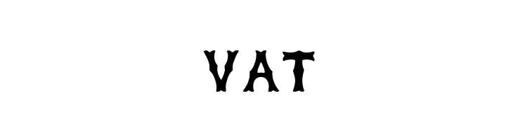 VAT Bosox Font