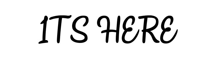 Bollivia Script Free Personal Regular  Free Fonts Download