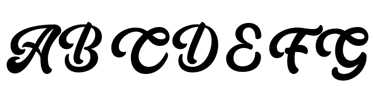 Nocarine Script Free Regular  Free Fonts Download