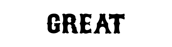 GREAT MLB Tuscan Font