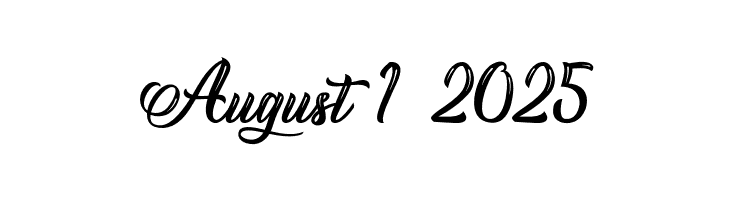 August%2B1%2B2025 SweetHazel-PersonalUse Font