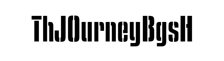 KenyanCoffeeStencilSb-Regular  Free Fonts Download