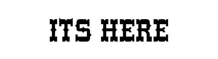 Western Normal  Free Fonts Download