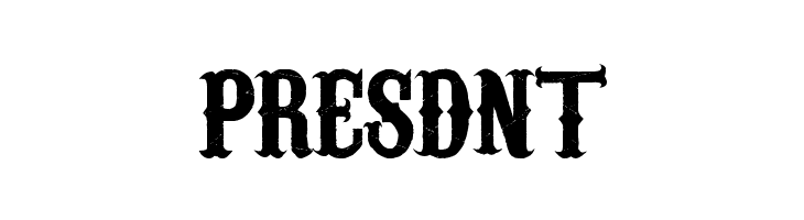PRESDNT Carnivalee Freakshow Font