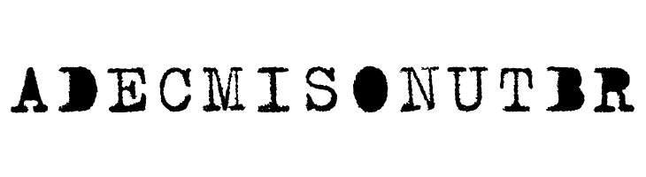 Typewriter-filled  Free Fonts Download