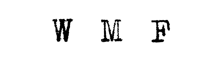 Typewriter-filled  Free Fonts Download