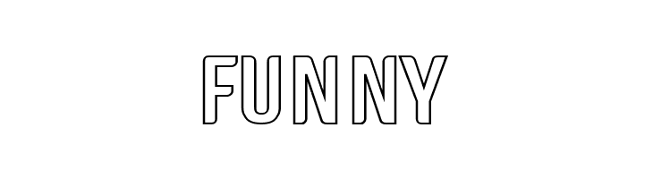 Genghis Khan Medium Outline  Free Fonts Download