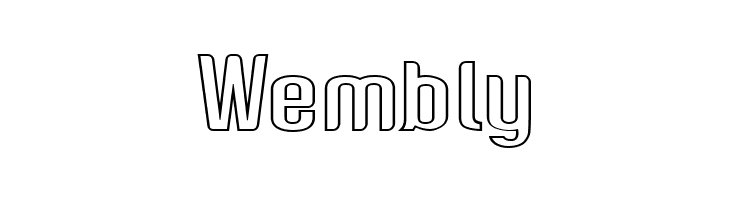 Genghis Khan Medium Outline  Free Fonts Download