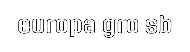 Genghis Khan Medium Outline  Free Fonts Download