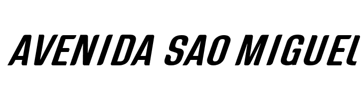 Genghis Khan Medium Oblique  Free Fonts Download