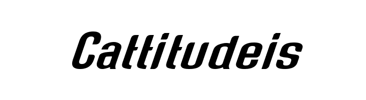 Genghis Khan Medium Oblique  Free Fonts Download