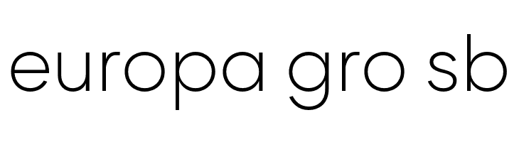 Rozanova GEO - Demo Thin  Free Fonts Download