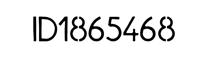 Minerva16 STENCIL font  Free Fonts Download