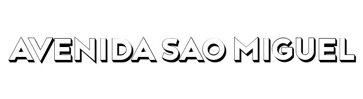 Arena 3D Regular  Free Fonts Download