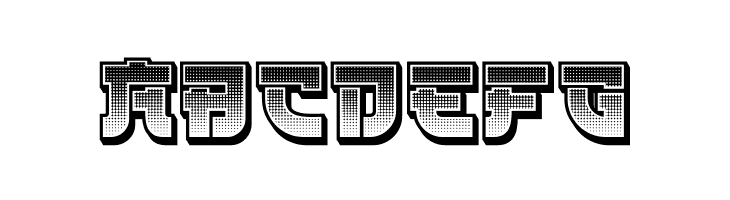 Kamikaze Gradient Regular  Free Fonts Download