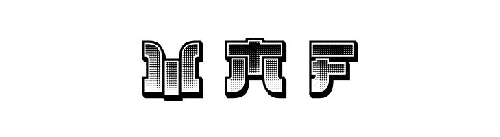 Kamikaze Gradient Regular  Free Fonts Download