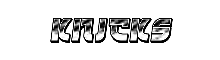 Kamikaze Gradient Italic  Free Fonts Download