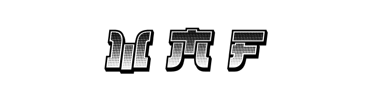 Kamikaze Gradient Italic  Free Fonts Download