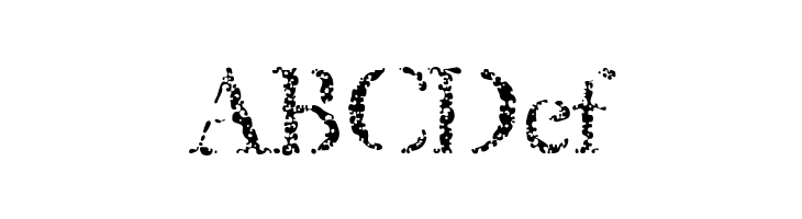 Sponged  Free Fonts Download