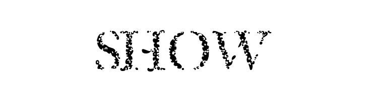 Sponged  Free Fonts Download