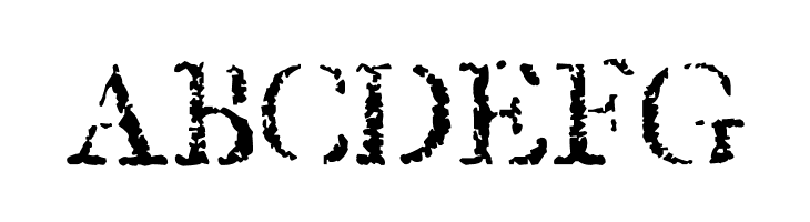 Old Rubber Stamp  Free Fonts Download