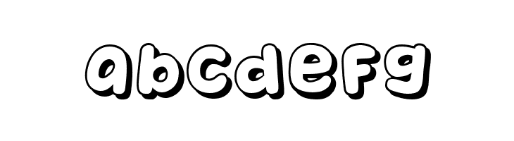 Takeover 3D Regular  Free Fonts Download